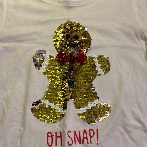 OH SNAP - Girls Gingerbread Top - Size 14 - NWT - Picture 3 of 5